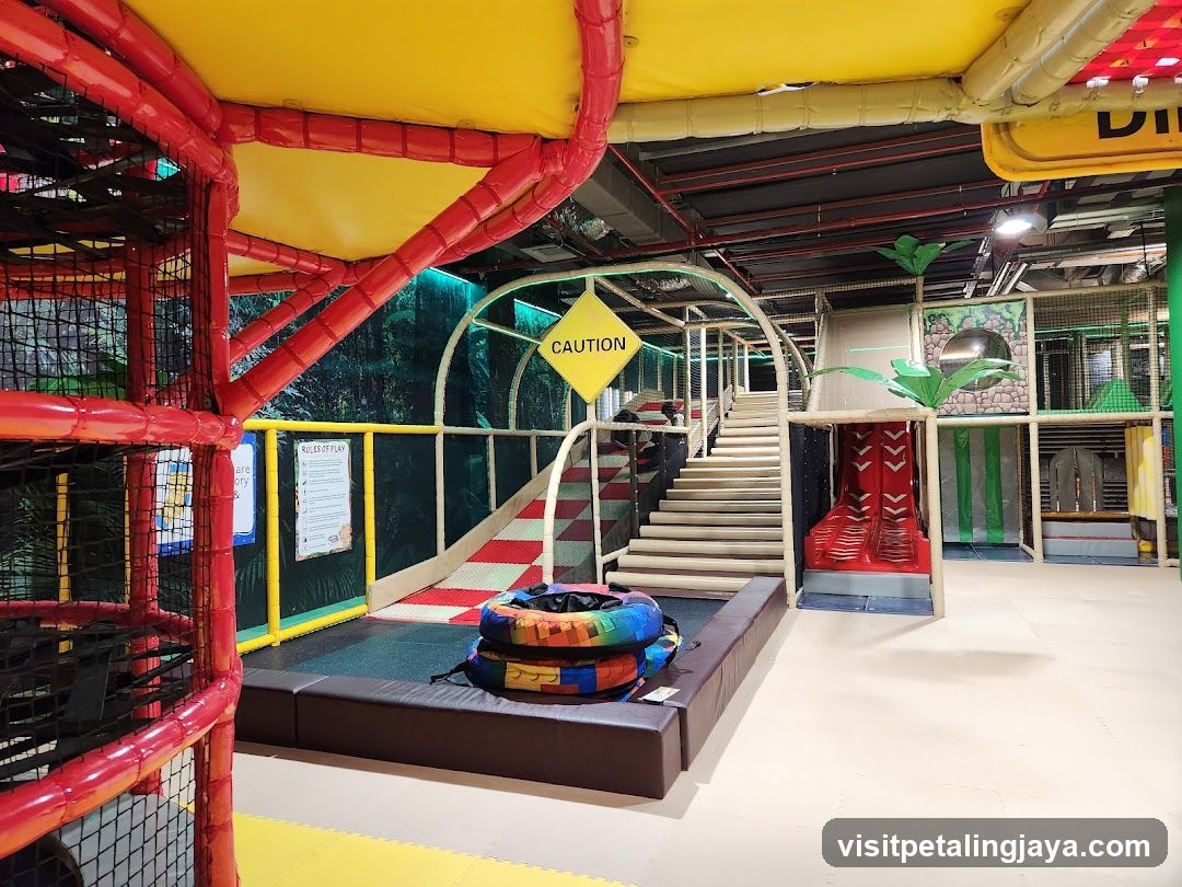 Indoor Play Area with Inflatable Structures