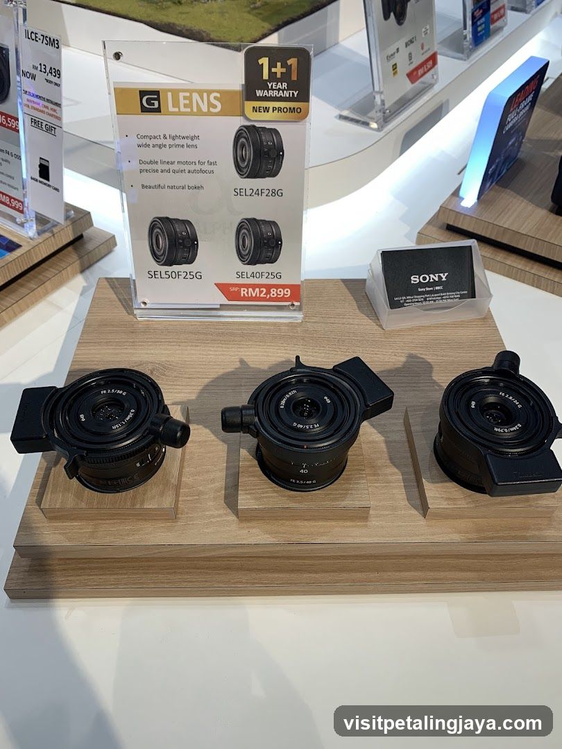 Sony G Lens Display
