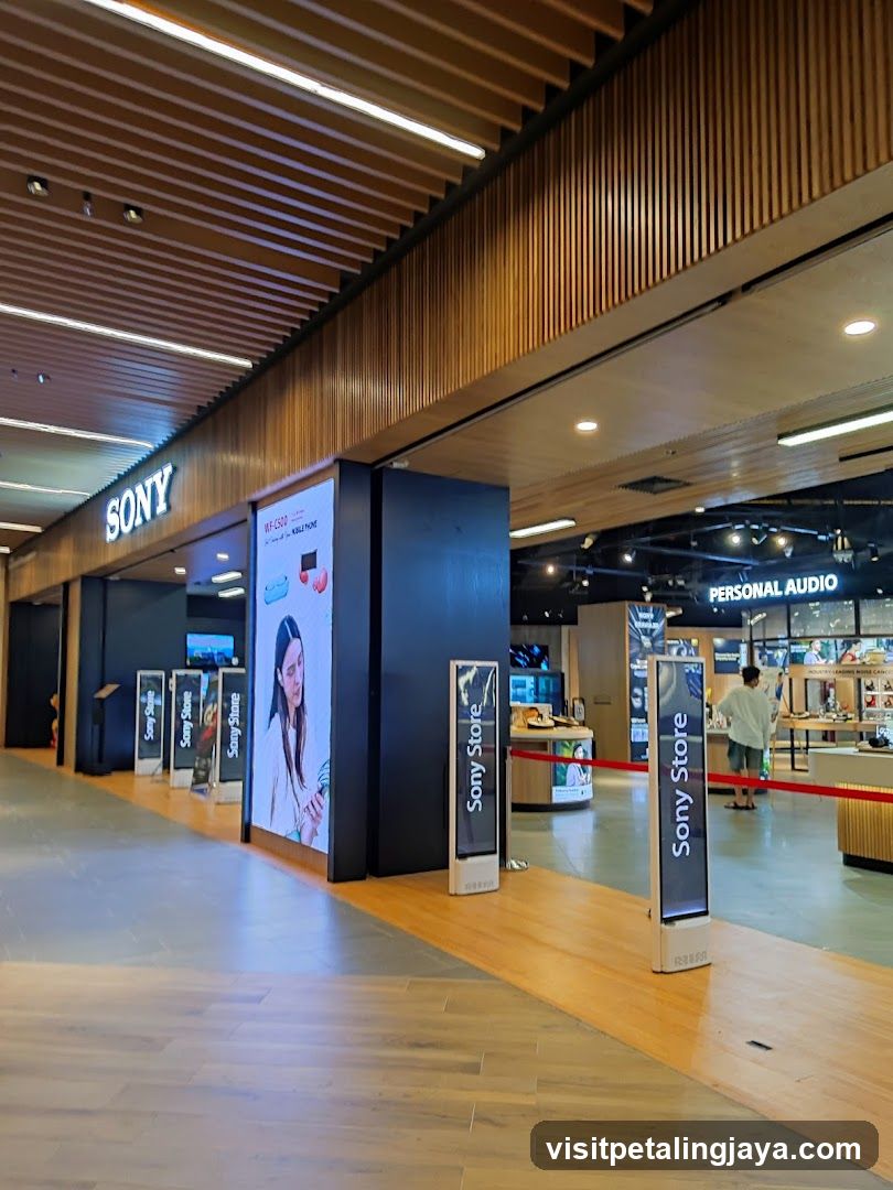 Sony Store Interior