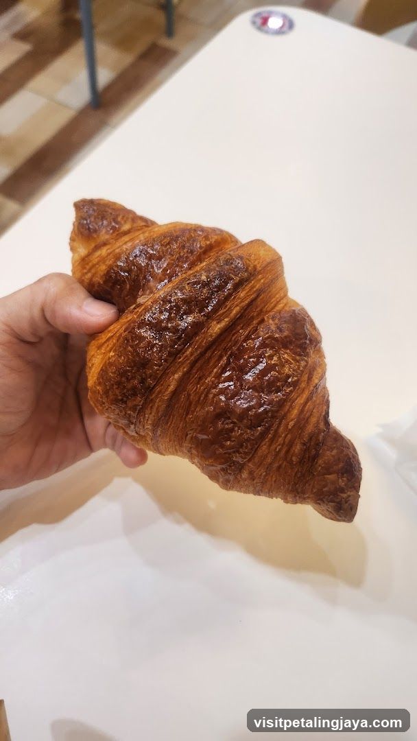 Croissant on Table