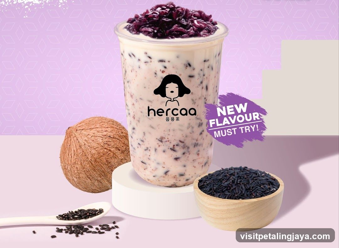 hercaa new flavour advertisement