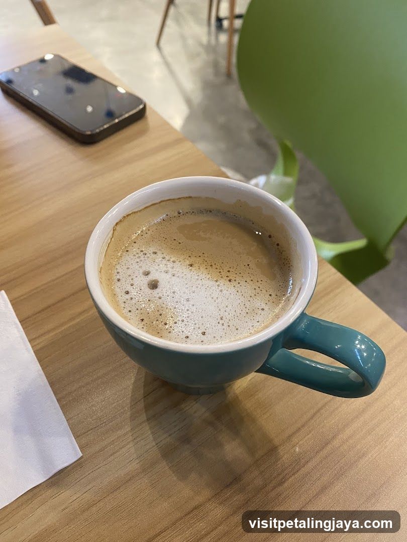 Coffee in Teal Mug