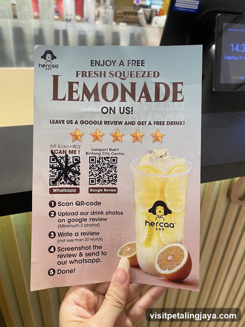 Free Lemonade Flyer