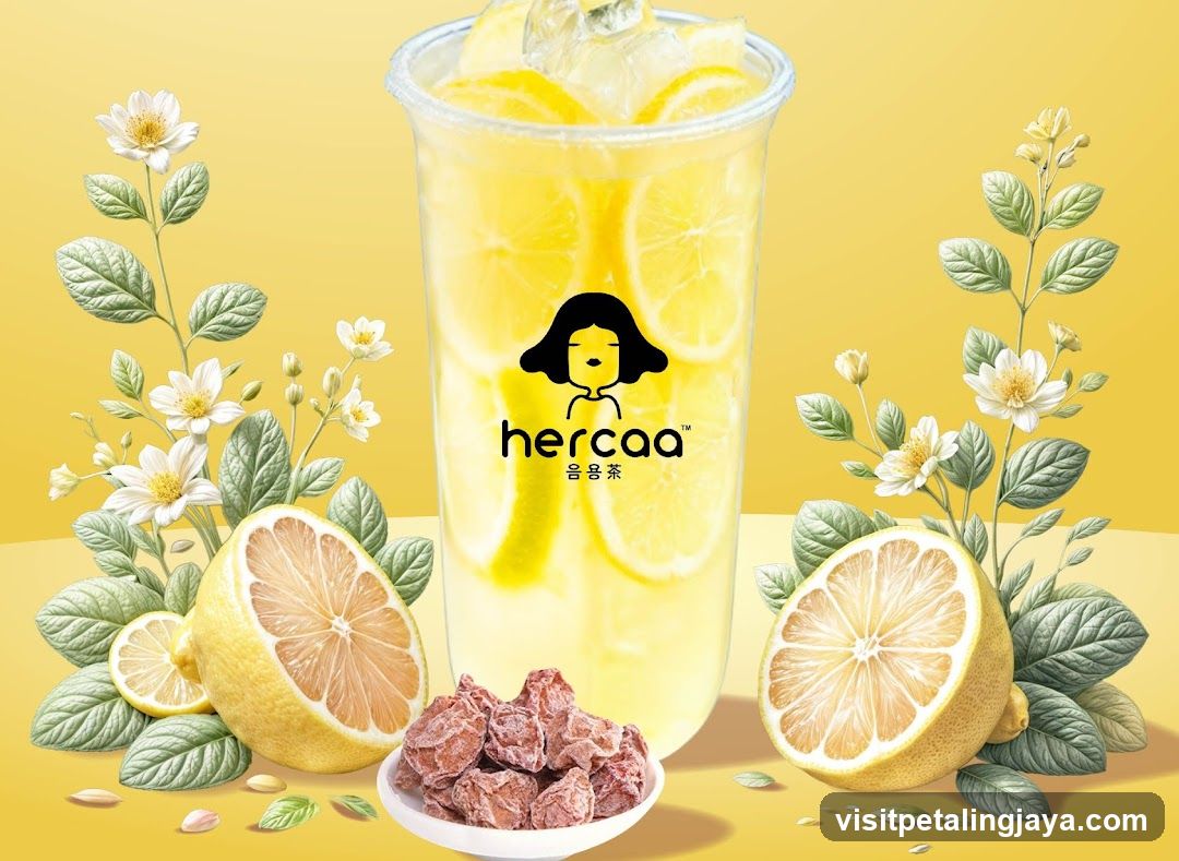 hercaa lemon tea advertisement