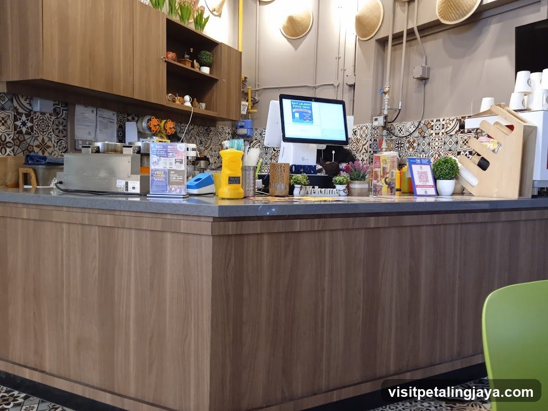 Coffee Shop Counter Interior