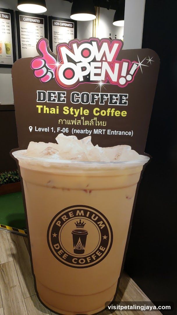 Dee Coffee Now Open Signage