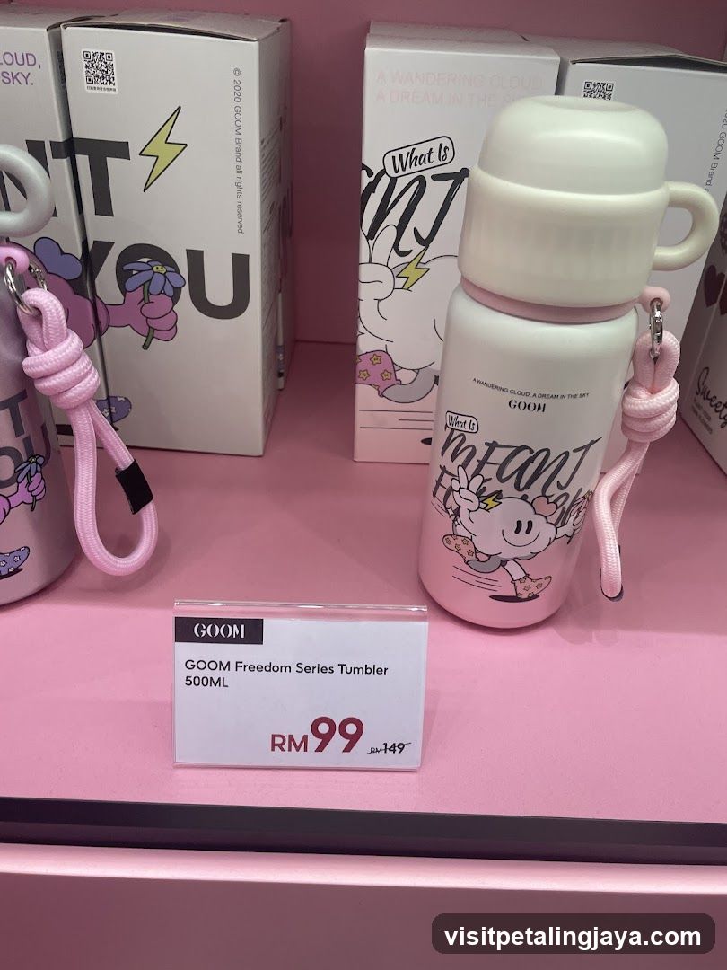 GOOM Merchandise Display