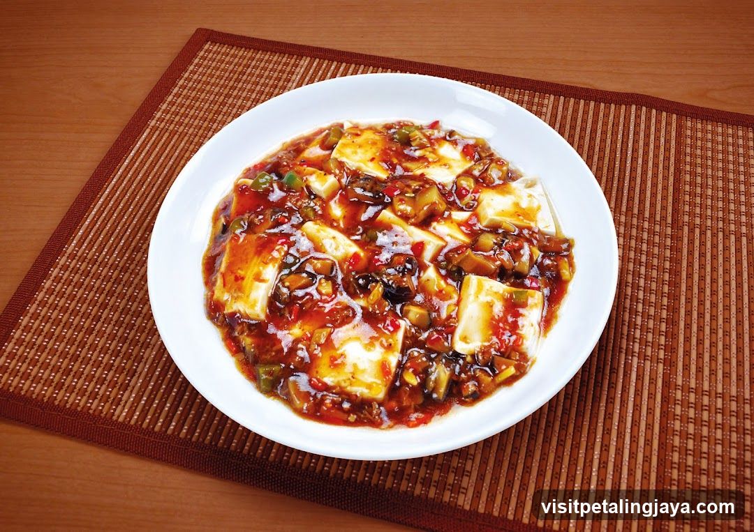Mapo Tofu Dish