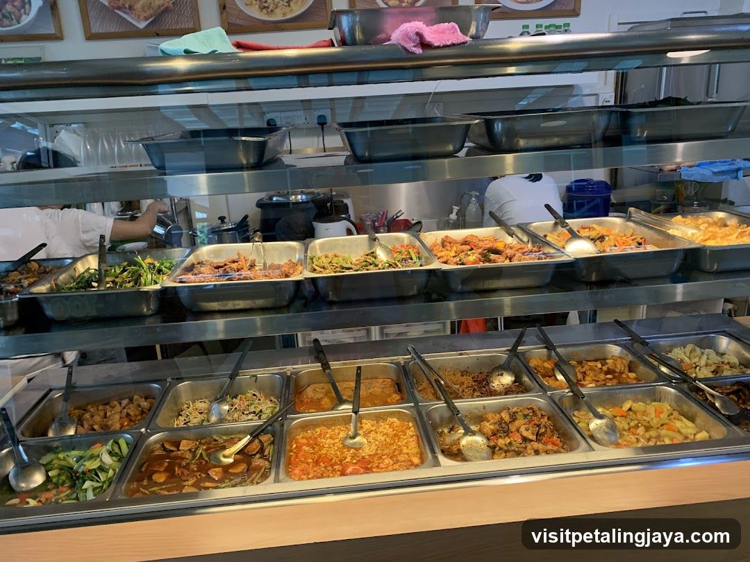 Buffet Food Display
