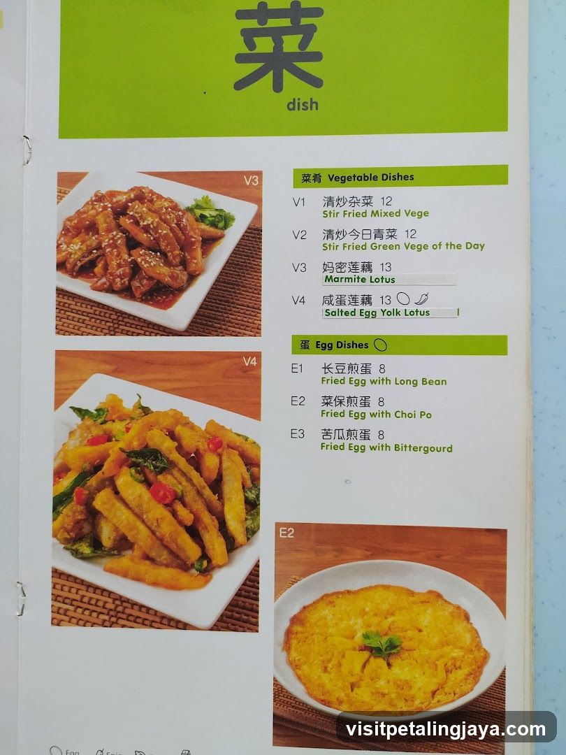 Dish Menu Page