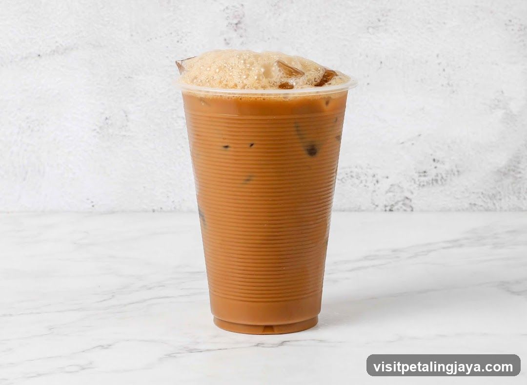 Iced Coffee in Plastic Cup