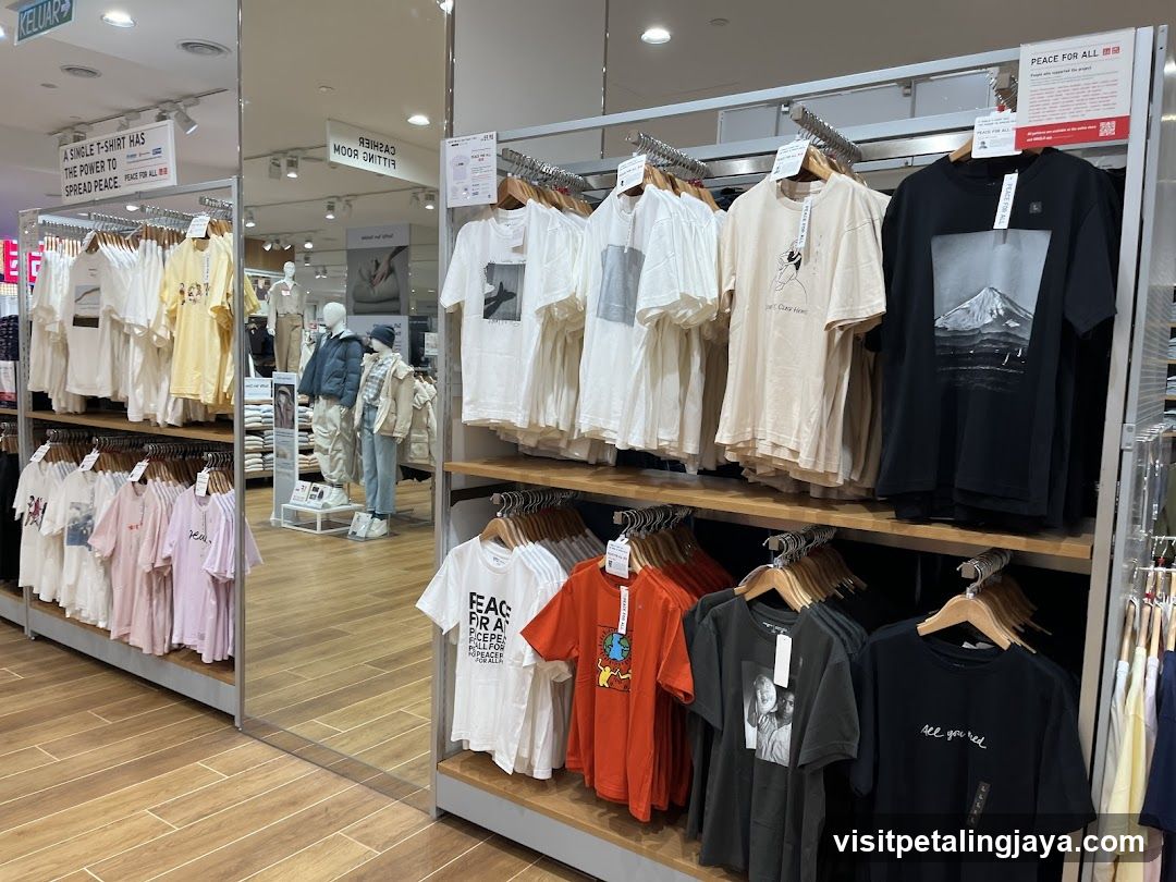 Clothing Store Interior Display