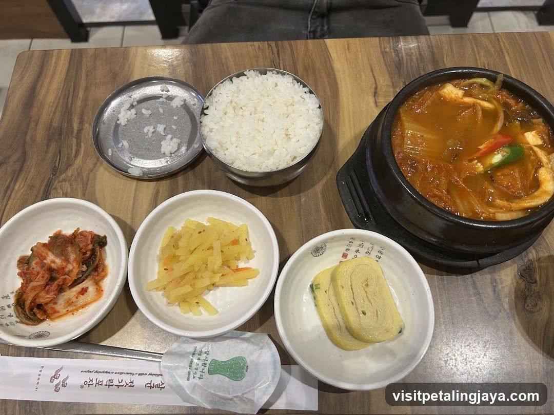 Korean Meal Spread