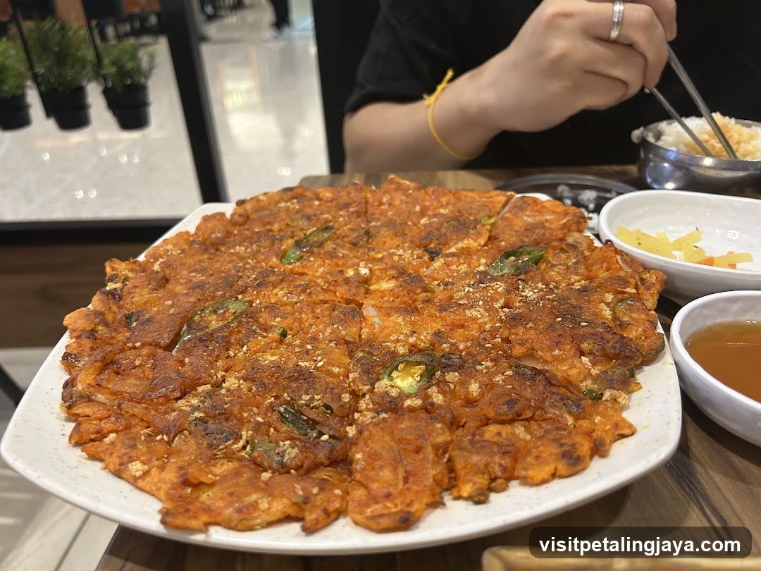 Korean Pancake Meal