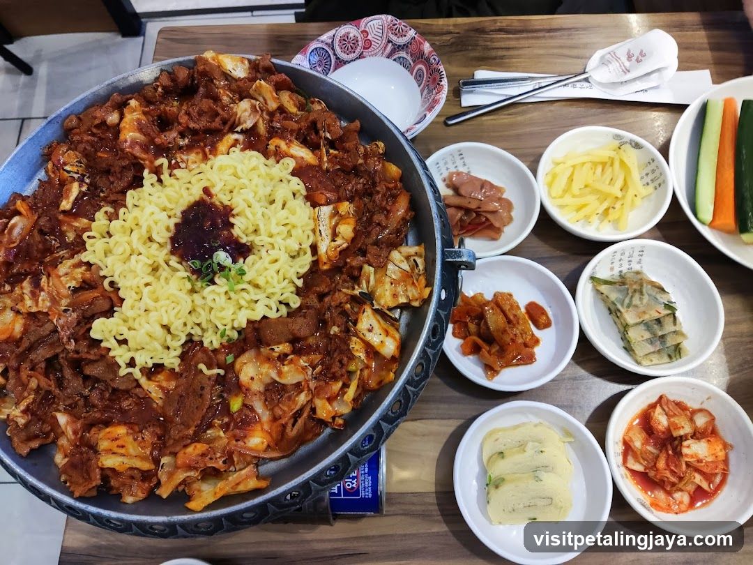 Korean Hot Pot Meal