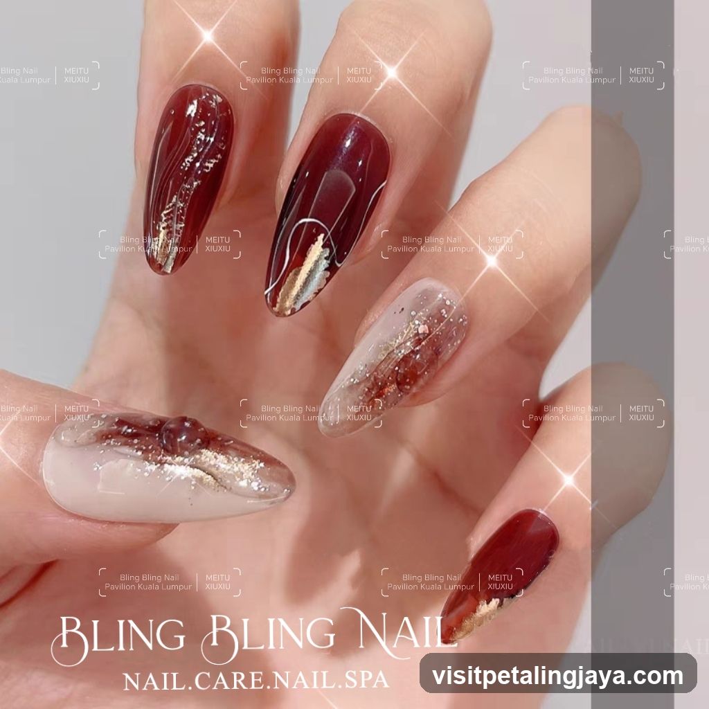 Bling Bling Nail Art Display