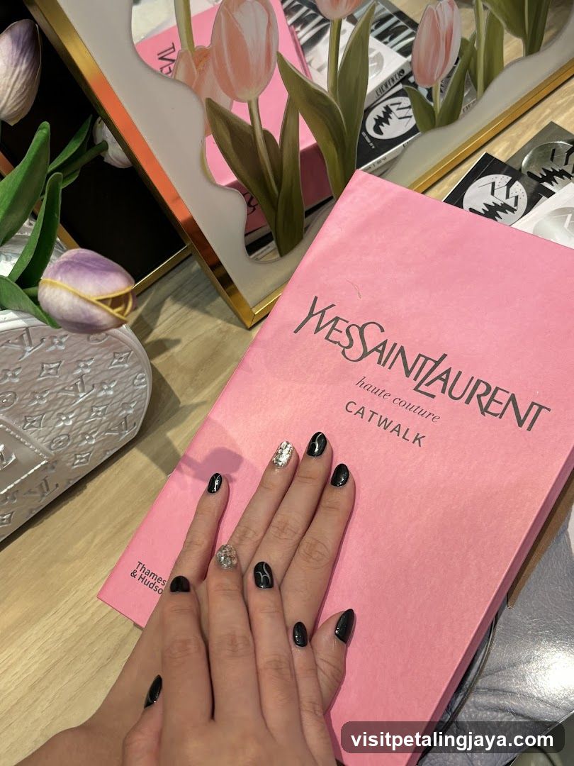 YSL Catwalk Book with Hands