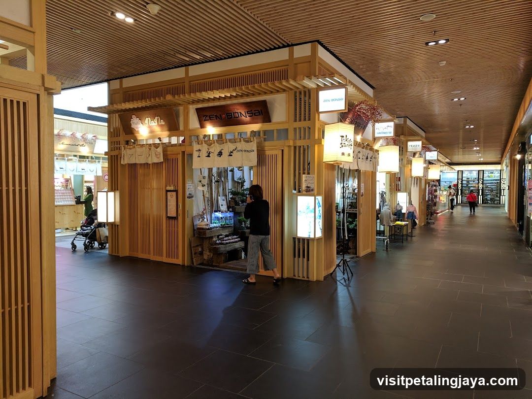 Zen Bonsai Shop Interior View