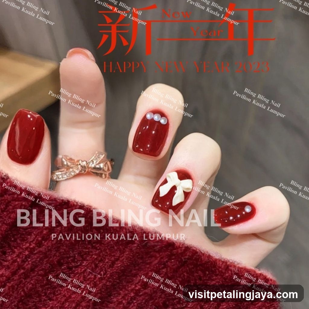 New Year 2023 Nail Art Ad