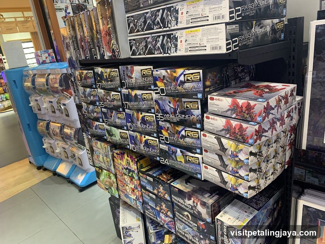 Gundam Model Kit Display