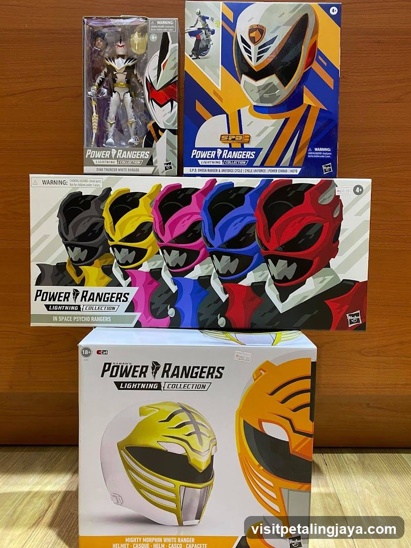 Power Rangers Merchandise Display