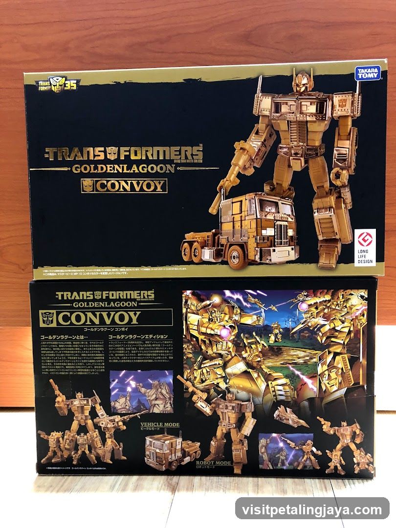 Transformers Golden Lagoon Convoy Box Set