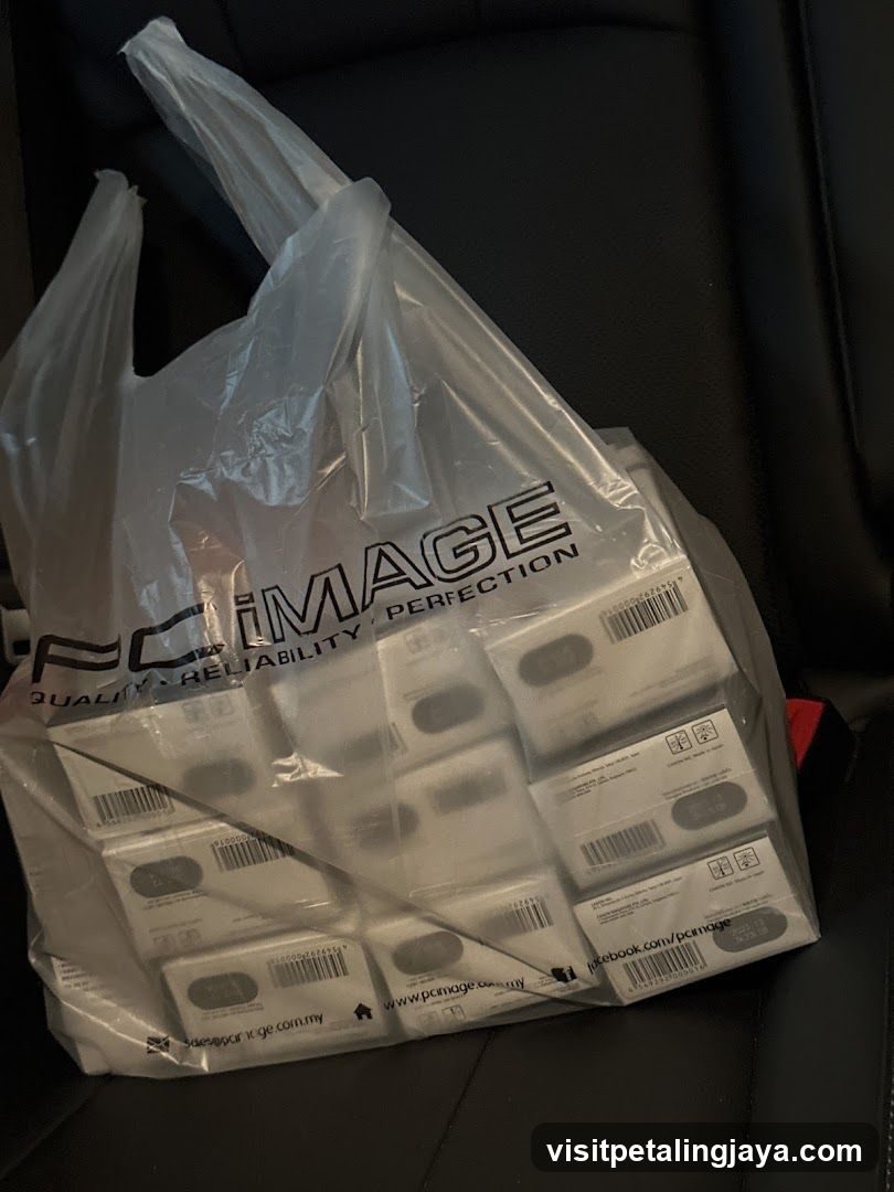 Shopping Bag with Products