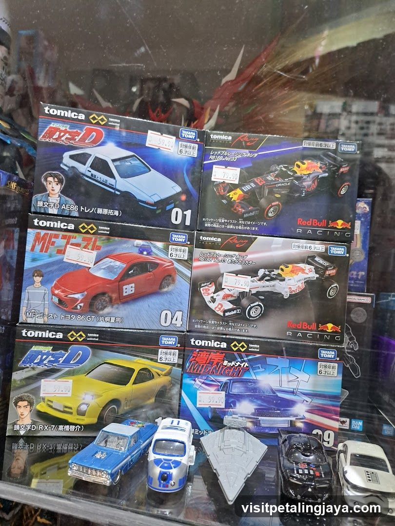 Tomica Diecast Car Collection Display