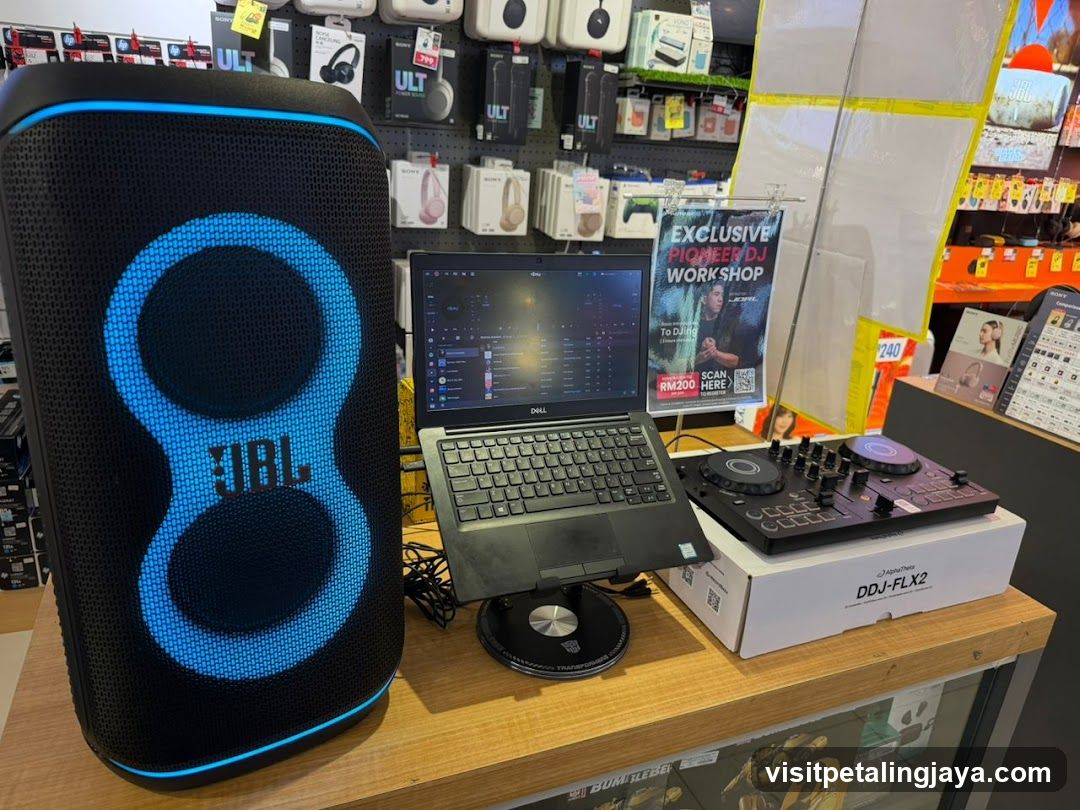 Electronics Store Display