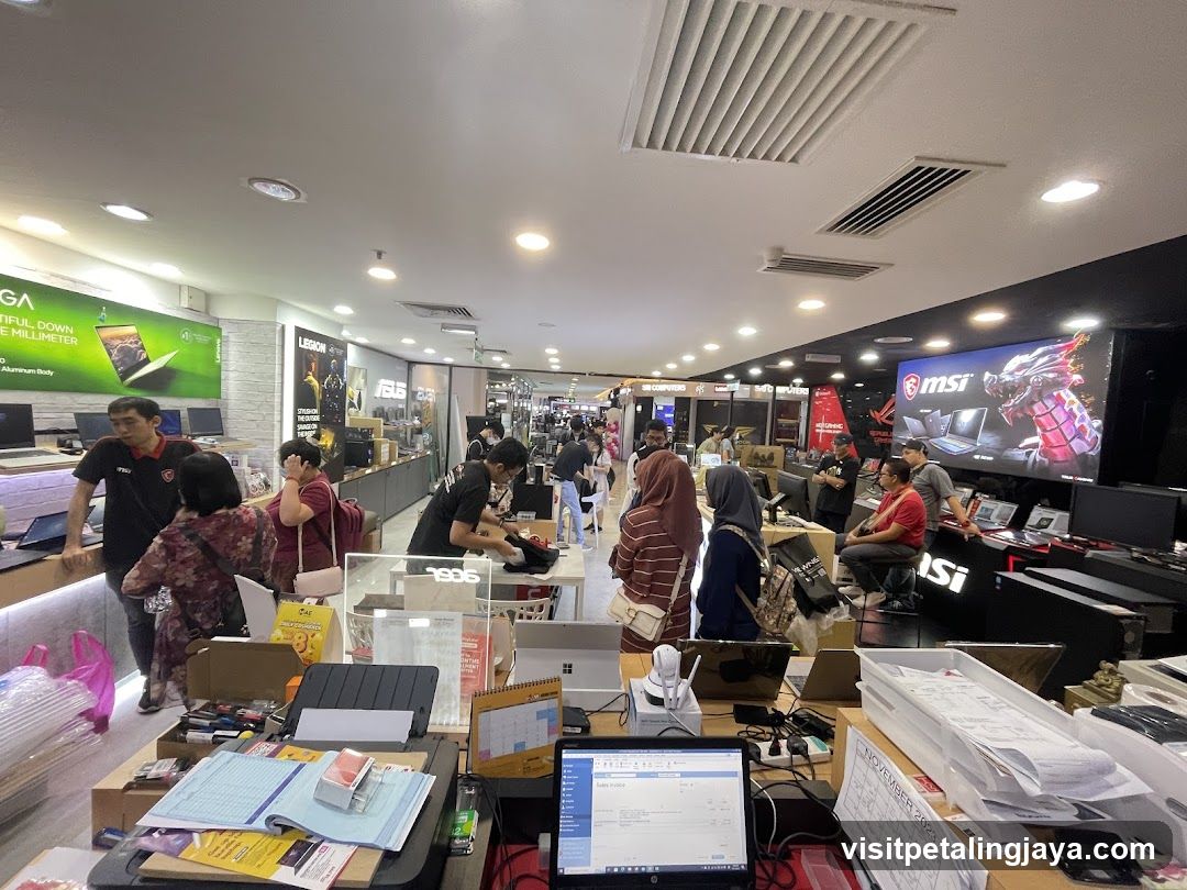 Tech Store Interior