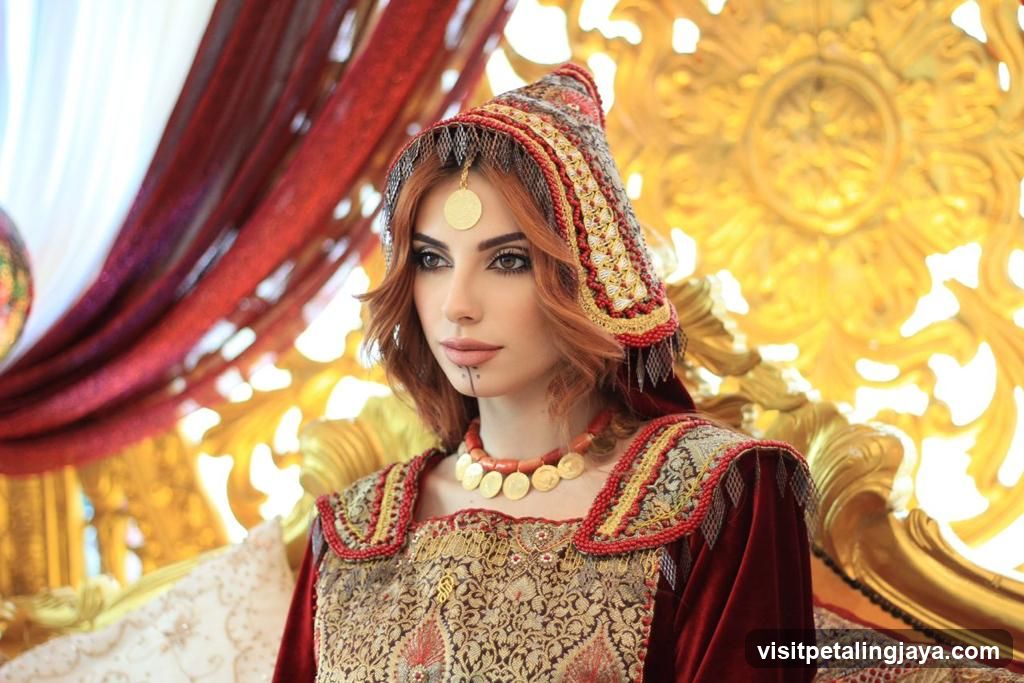 Traditional Costumes and Jewelry Display