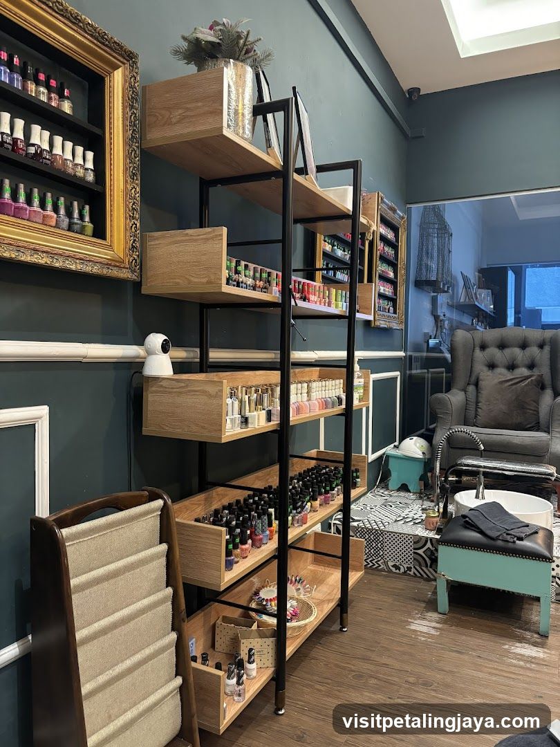 Nail Salon Interior