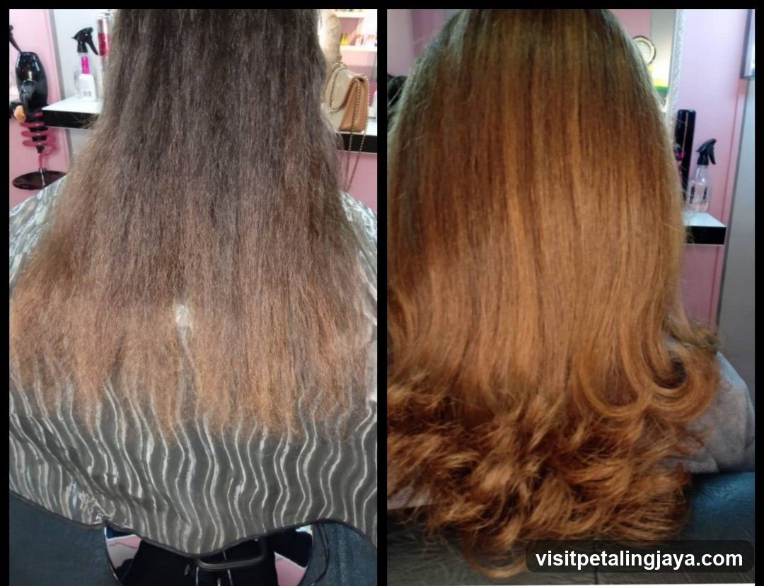 Hair Transformation Before and After