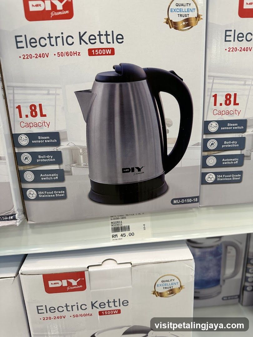 Electric Kettle Display