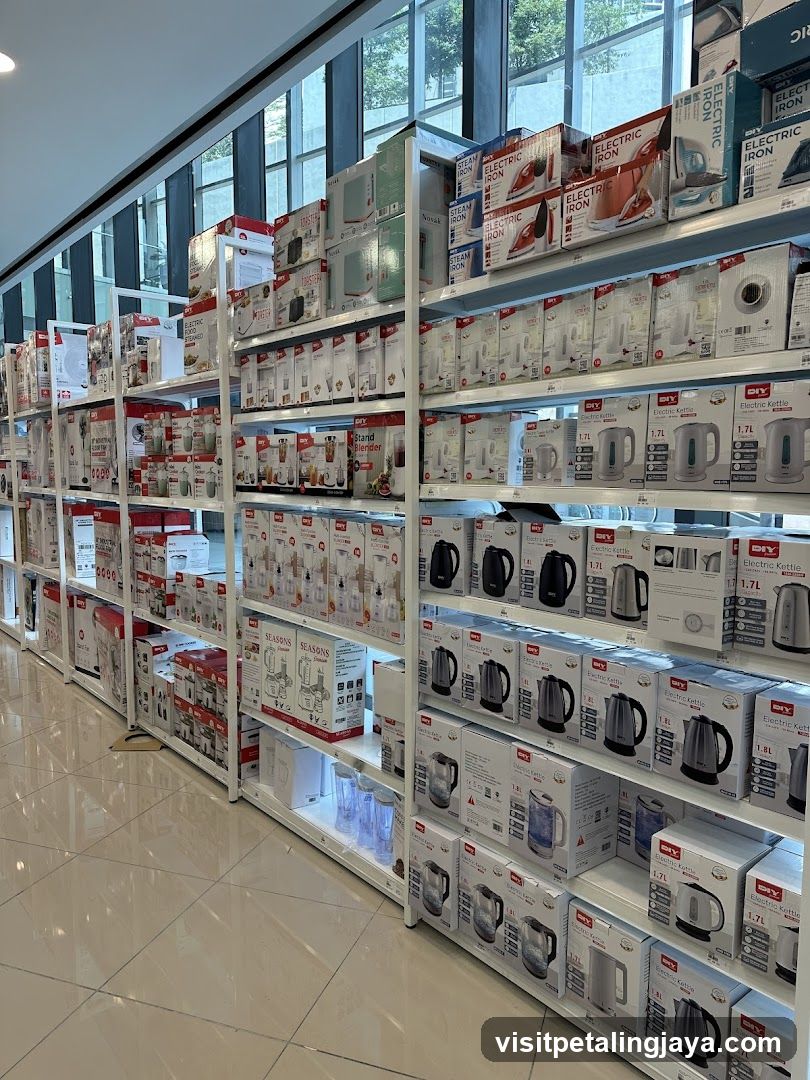 Electronics Store Interior