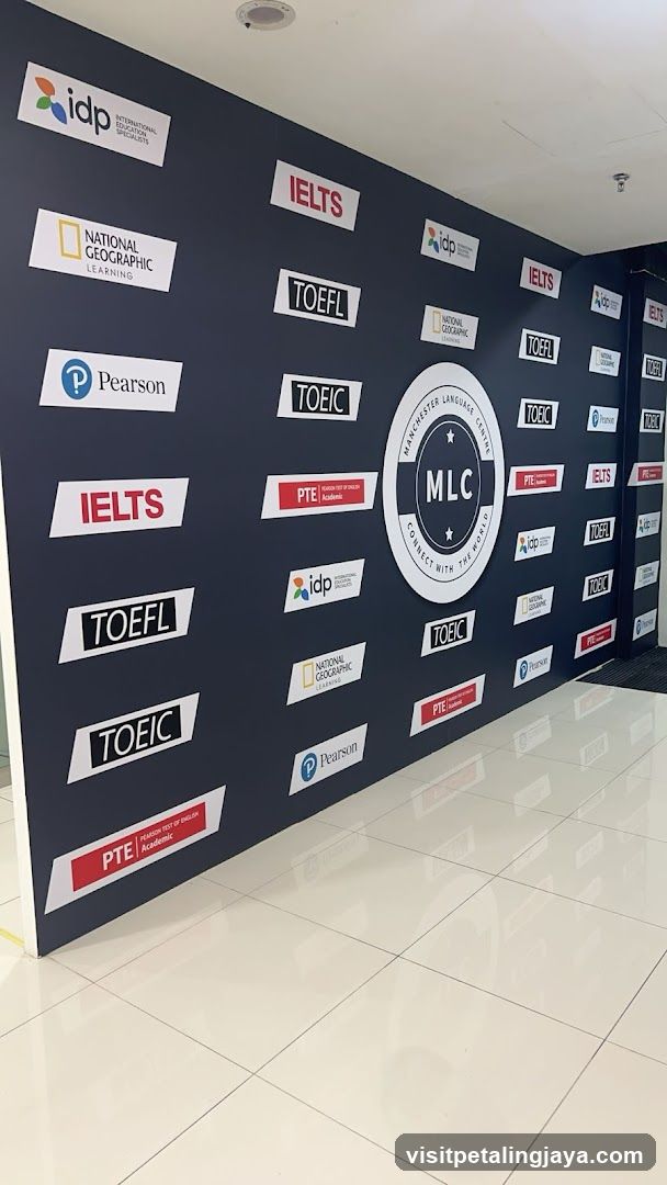 MLC Language Center Wall Display