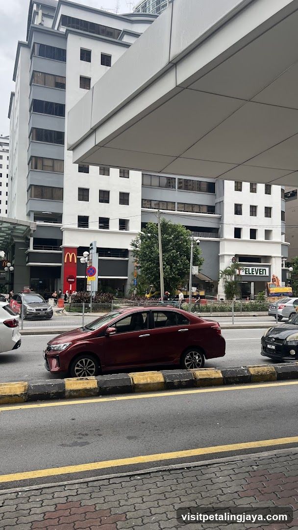 Street Scene with Buildings and Vehicles