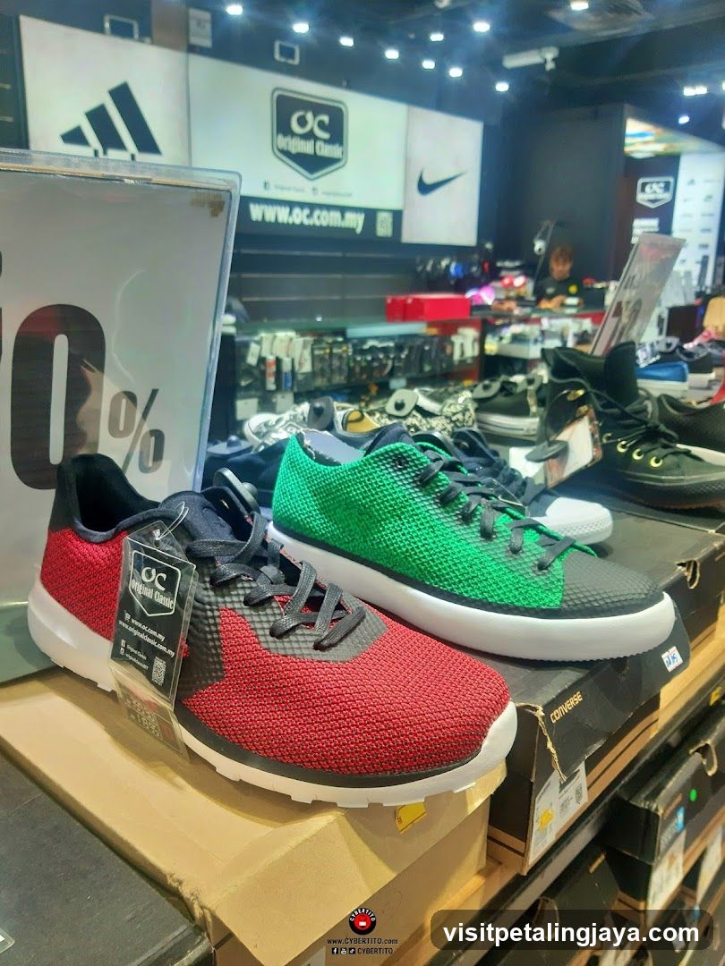Shoe Store Interior Display