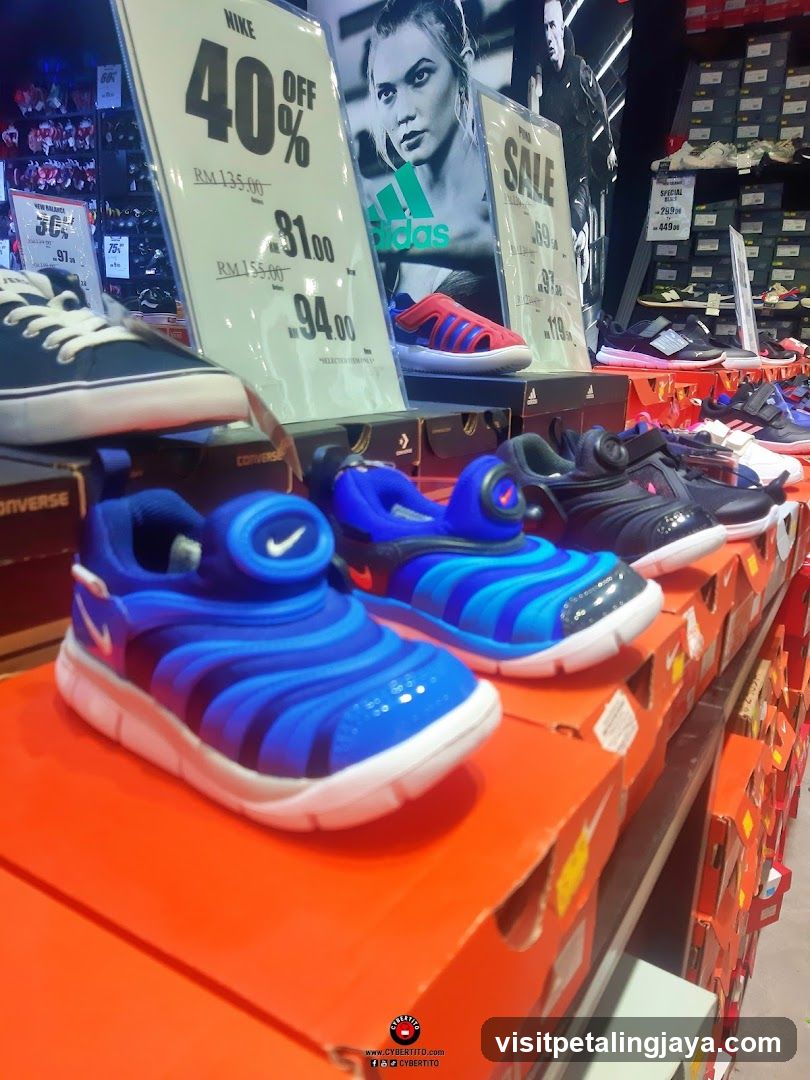 Shoe Store Sale Display