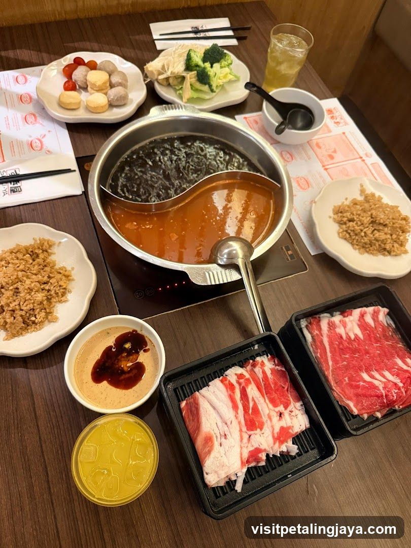 Hot Pot Meal Setup