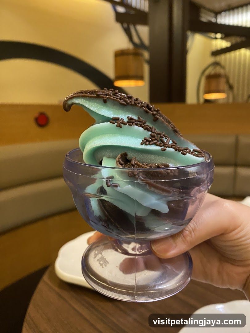 Mint Chocolate Ice Cream Dessert