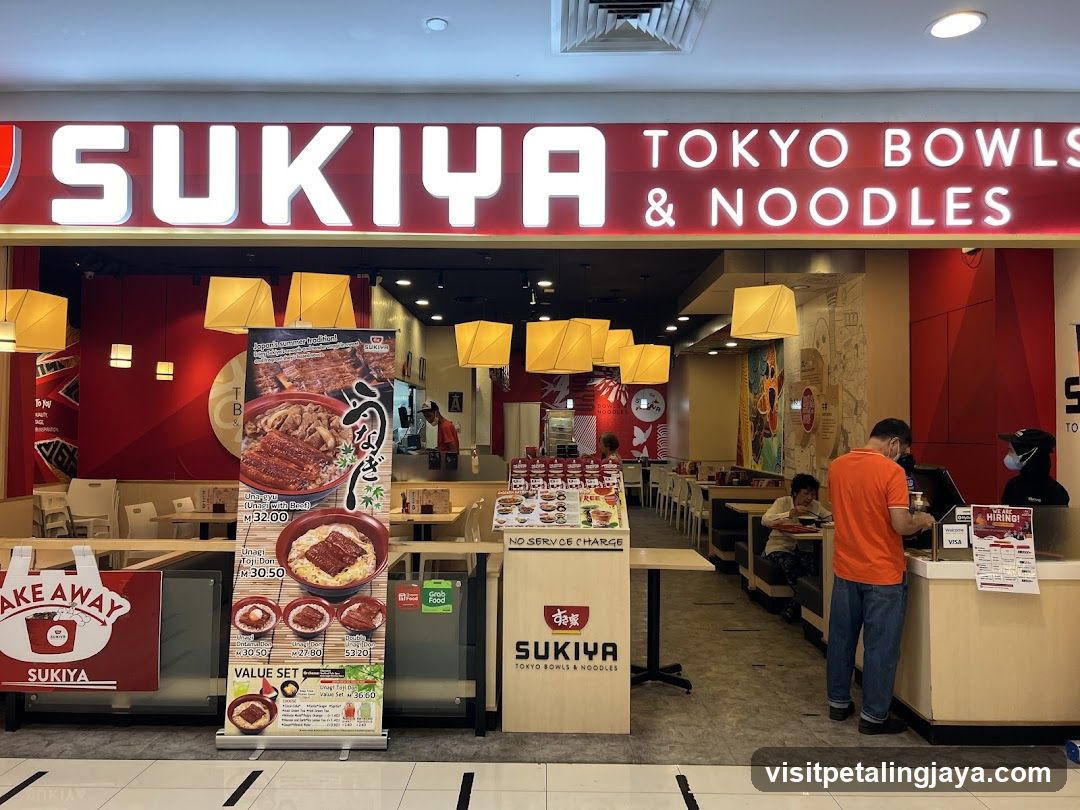 SUKIYA Tokyo Bowls & Noodles Storefront Interior View