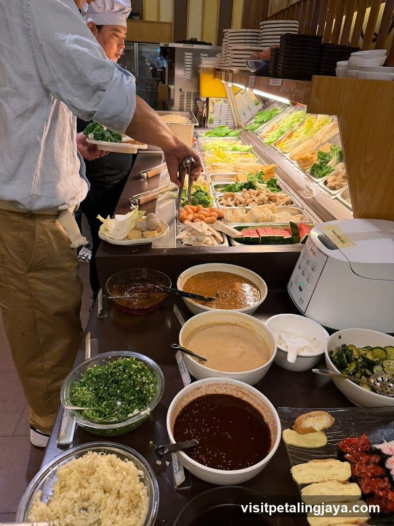Food Buffet Line