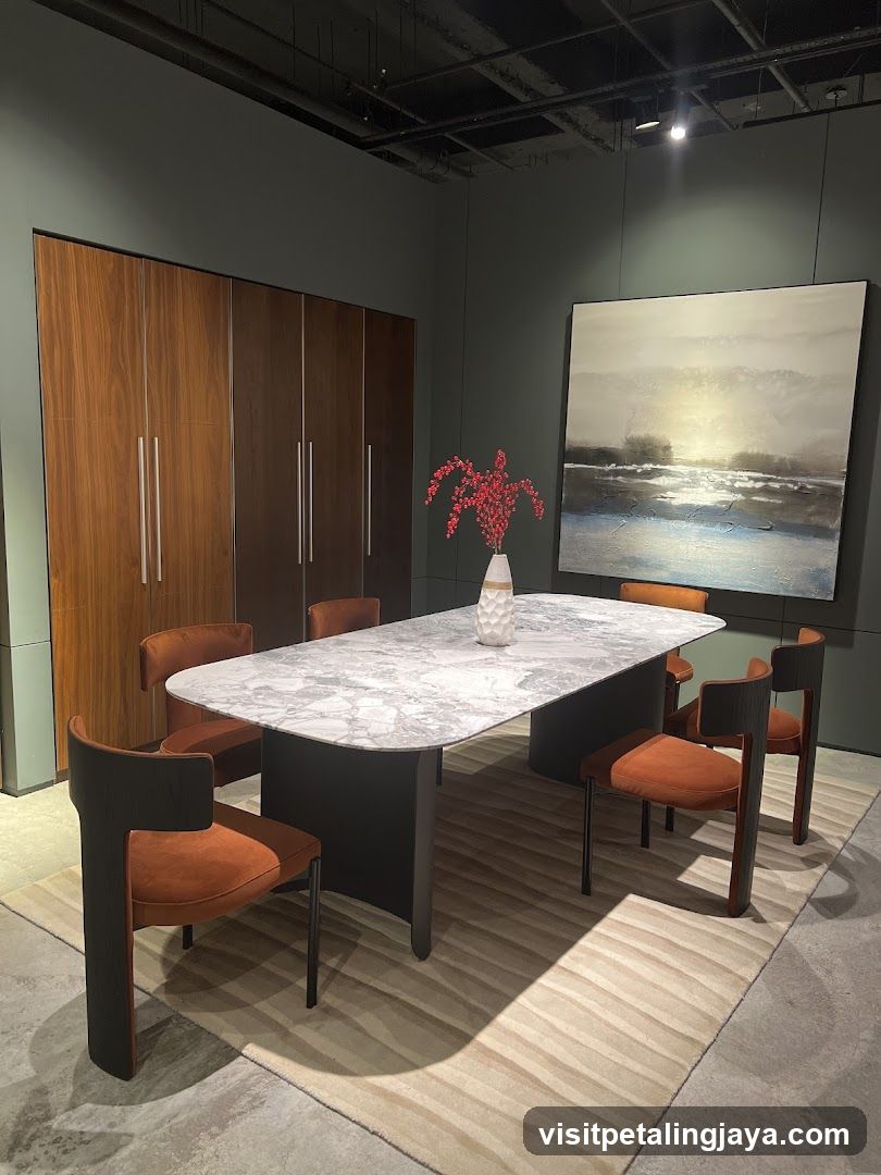 Modern Dining Room Display