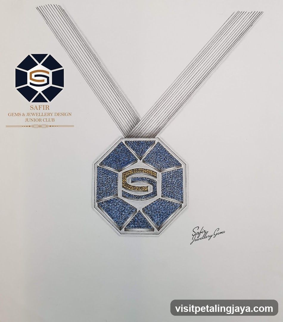 Jewellery Design Sketch