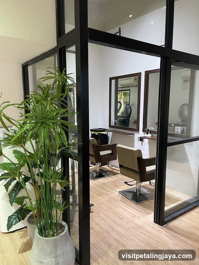 Salon Interior View