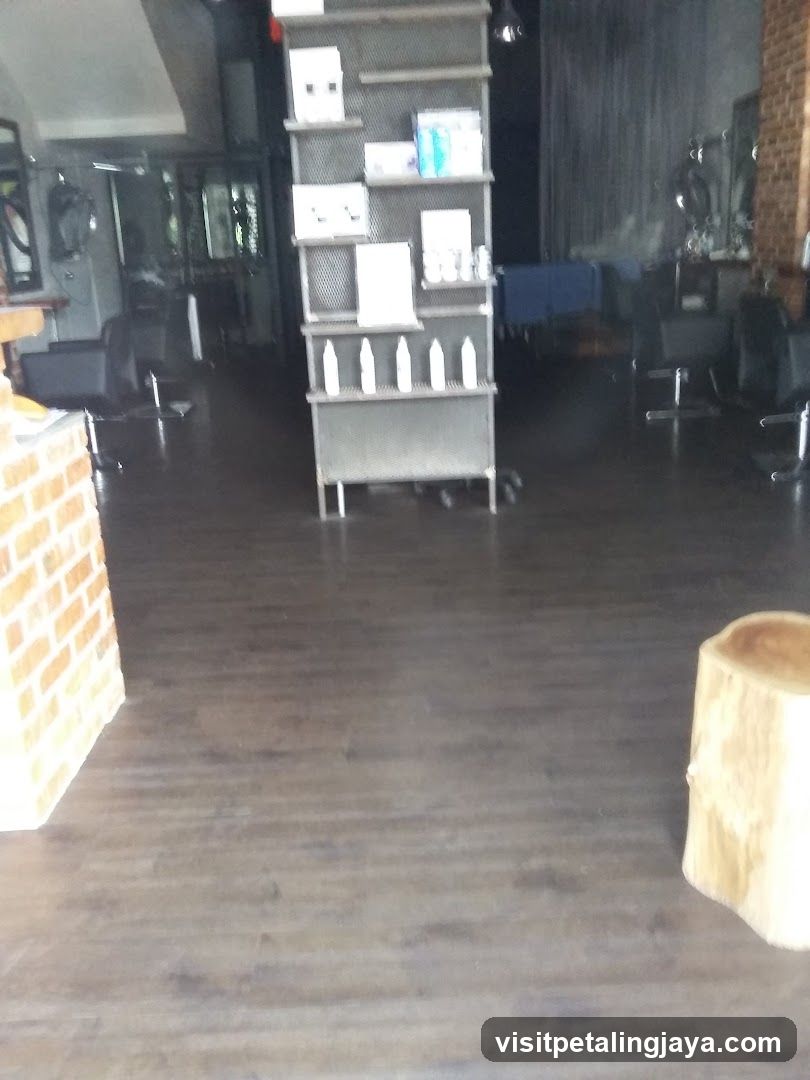 Interior of a modern shop or salon