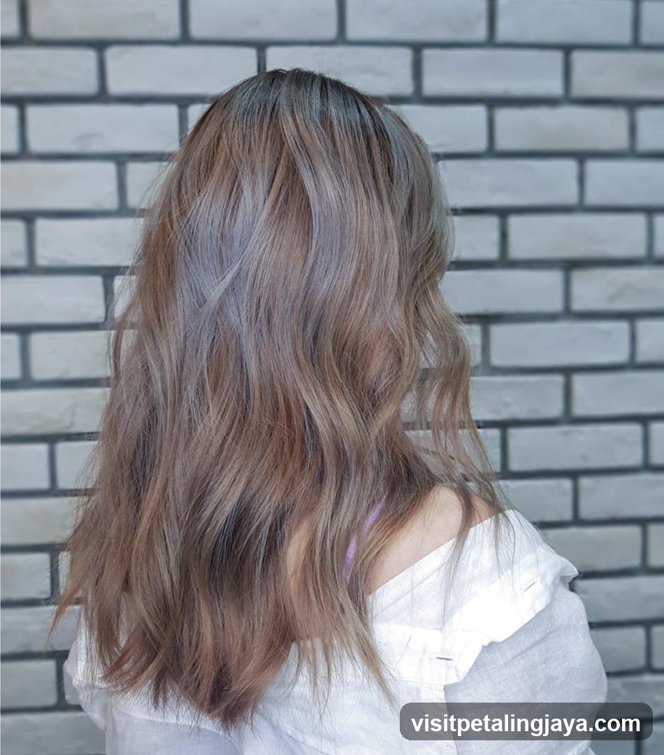 Hair Color Back View
