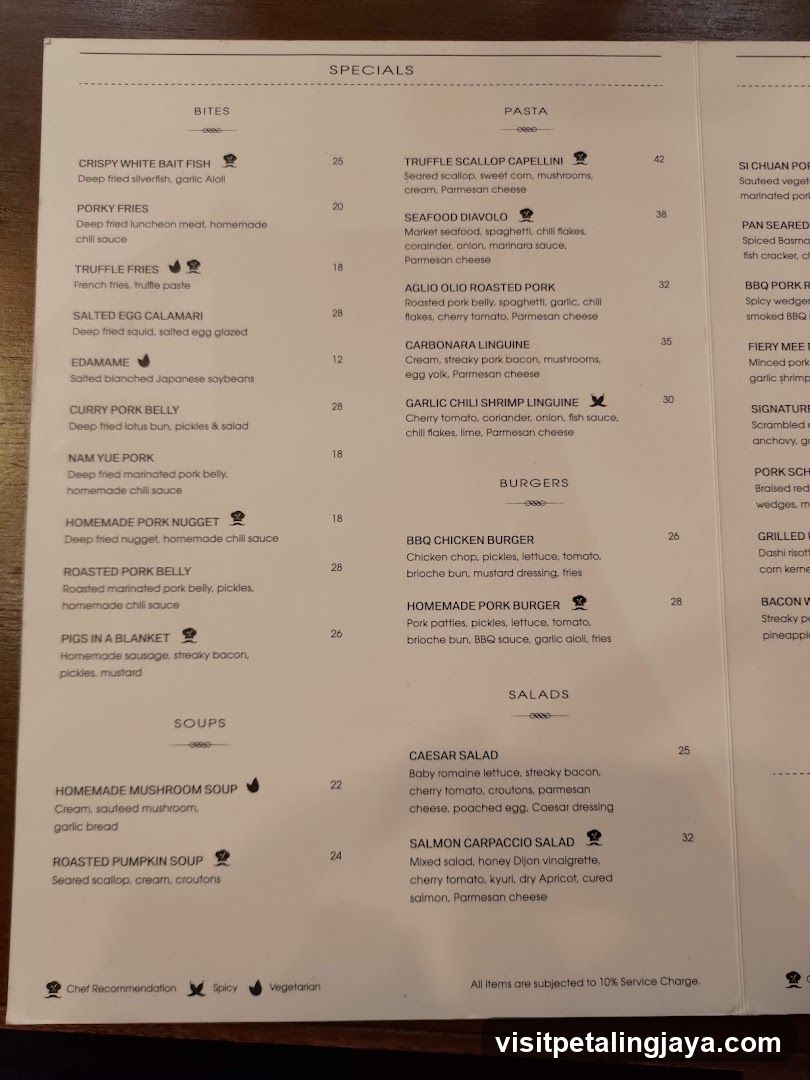 Restaurant Menu