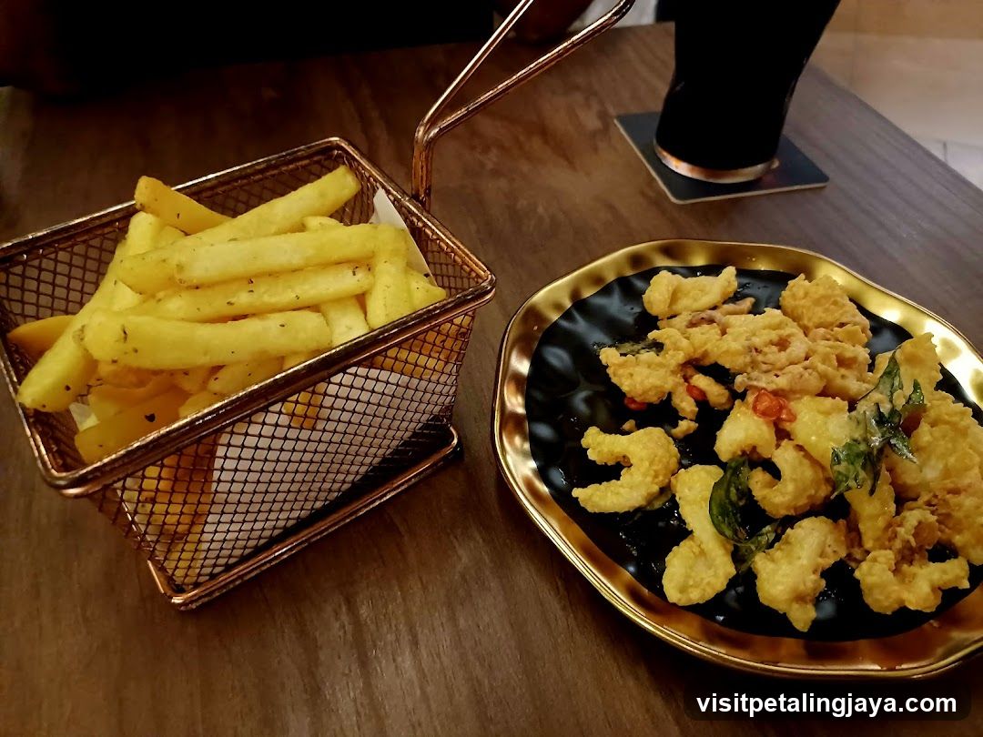 Fried Food on Table
